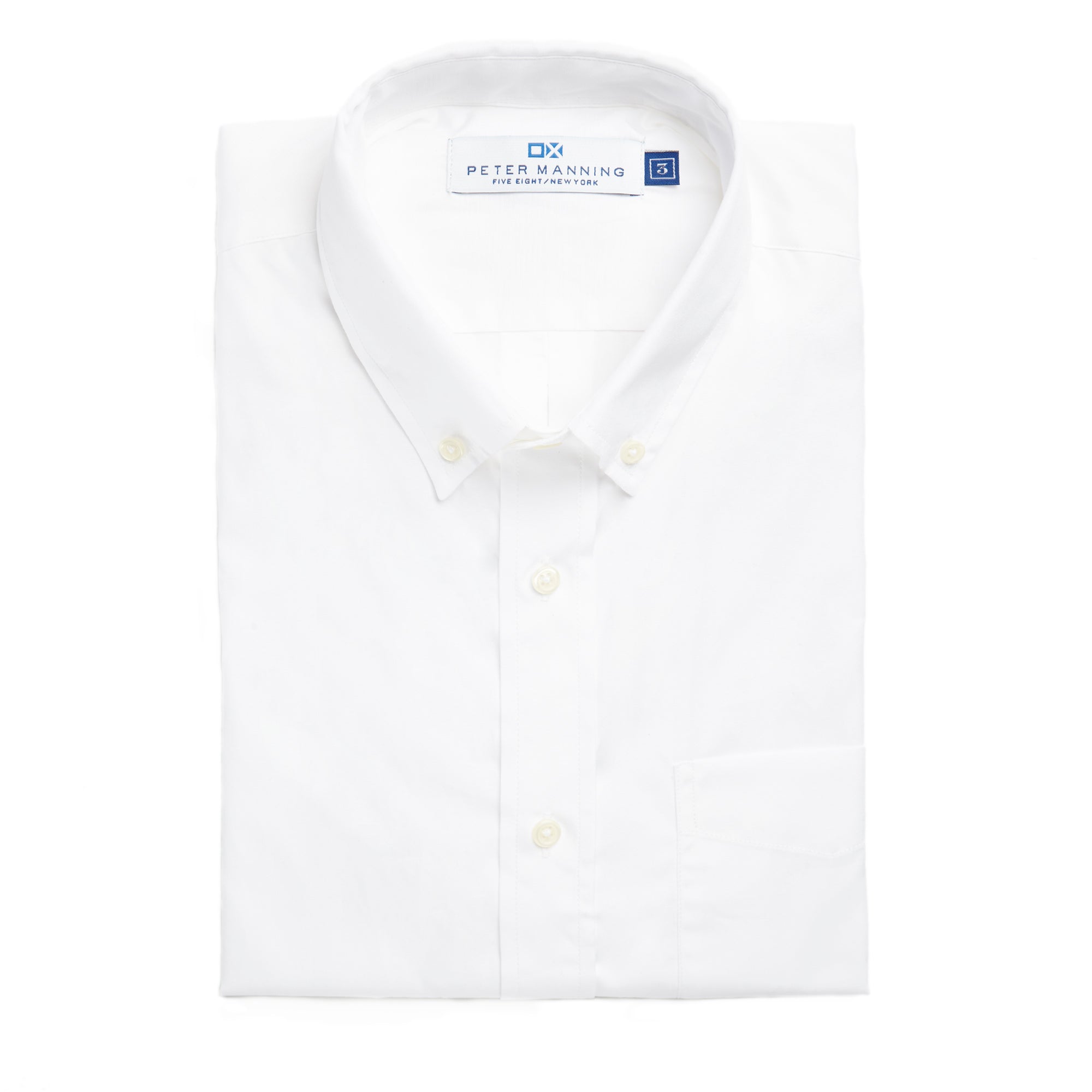 Everyday Stretch Oxford Standard Fit -  White