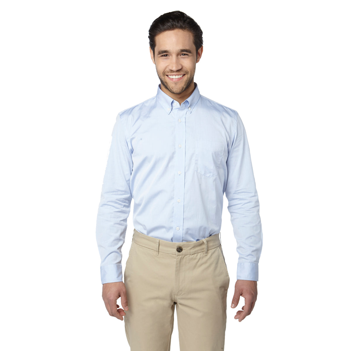 Everyday Stretch Oxford Slim Fit, Blue | Peter Manning NYC