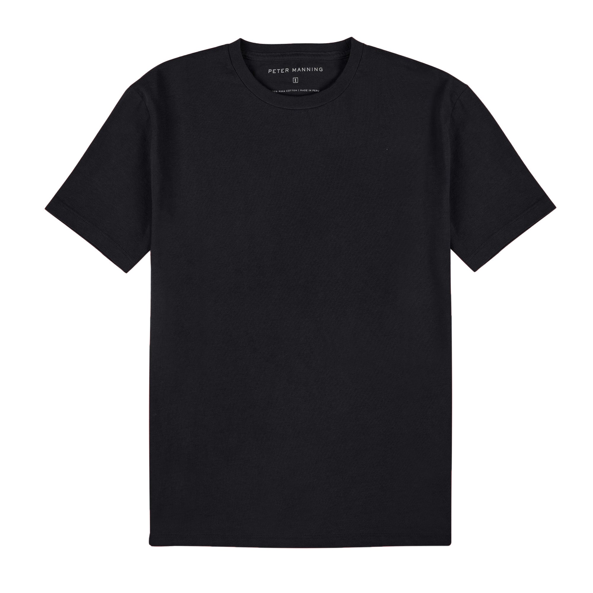 Vintage Crew T-Shirt - Black